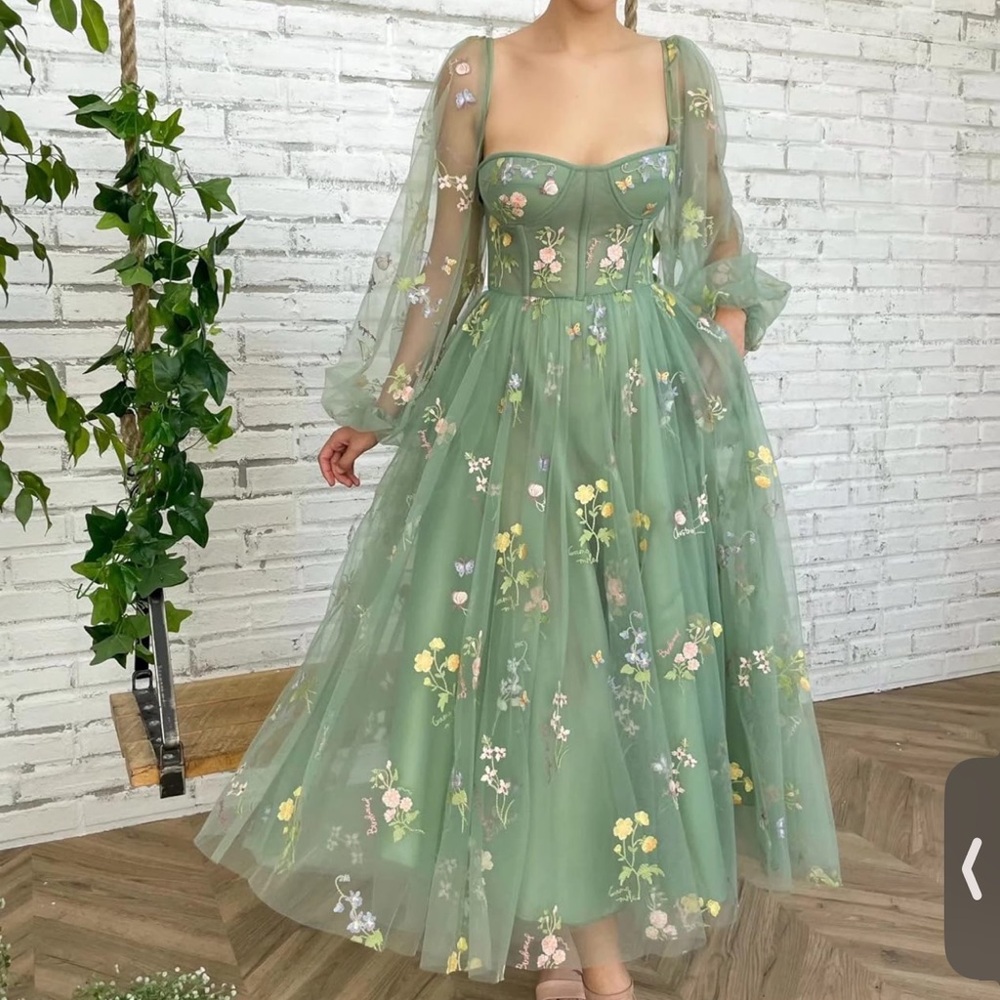 Tulle corset dress